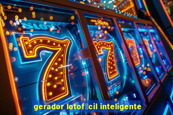 gerador lotof谩cil inteligente